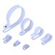 thumbnail image 1 of Suitable for 100 Piezas De Sujetador De Plástico Blanco Cable De 10, 1 of 6