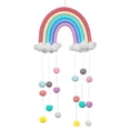 thumbnail image 1 of Colgante de pared de la habitación de los niños Adorno de gotas de agua colgante de arco iris de nube de lluvia, 1 of 7