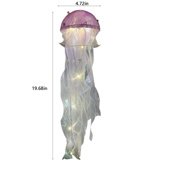 Chmadoxn LED Lights Creative Jellyfish Lights DIY Material Kit Undersea Party Decorations Party Table Centerpiece Hanging Jellyfish Decorations Ocean Birthday Wedding5ML Living Room Lamps