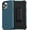 Teal Me About It Guacamole/Corsair, variant on OtterBox 27-54137-E48-NR Kickstand Holster Cell Phone Case for iPhone 12, iPhone 12 Pro, Boysenberry