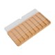 thumbnail image 1 of Organizador de correas de reloj de madera, resistente al polvo, ahorra espacio, estuche de almacenamiento para correas de reloj 9 cuadrícula, 1 of 9