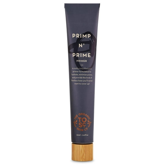 The Organic Skin Co Primp N’ Prime Hydrating Makeup Primer Moisturizer, Sun Kissed, Rose Gold, 2 fl oz