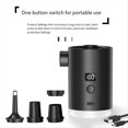 thumbnail image 2 of Outdoor Portable Camping Air Pump Charging and Pumping Dual-Purpose Air Mattress Swimming Ring Electric Inflator,1 * air pump Kit, 2 of 7