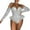 Silver, variant on NMMUED Bodysuits for Women, Sequin Bodysuit, Sparkly Bodysuit for Women, Strapless Bodysuit, Party Outfits for Women, Black L