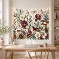 thumbnail image 5 of Forest Flora with Mushrooms and Butterflies, Cozy Cottagecore Style for Mushroom Lovers, Botanical Wall Decor Housewarming Gift, Tapestry Wall Hanging for Bedroom and Living Room, 5 of 7