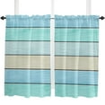 thumbnail image 5 of Wood Grain Candy Color Aqua Curtain Home Decoration Living Room Short Curtains Window Treatments For Kitchen Bedroom, 5 of 6