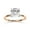 Rose Gold, variant on Solitaire Engagement Rings For Women, Center 8mm Cushion Cut Lab Created Moissanite Wedding Anniversary Ring in 10K Solid Rose Gold Size-10