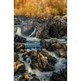 thumbnail image 2 of OBrien, Jay 17x24 Gold Ornate Wood Framed with Double Matting Museum Art Print Titled - Virginia, Great Falls Rapids on Potomac River, 2 of 4