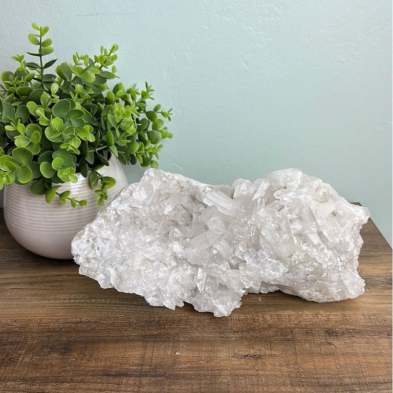 Crystal Joys Quartz Cluster Statement Piece, AAA Specimen, 4-4.9kg 