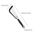 thumbnail image 3 of Boovnll Kitchen Gadgets, Nonstick Spatula Turner Stainless Steel Fish Spatula with Kitchen Slotted Spatula Turner, Home and Kitchen, Kitchen, Kitchen Tools, 3 of 3