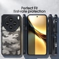thumbnail image 5 of (Comes with wrist strap)IBMRS for VIVO X200 Pro mini Case,ultra-thin,ultra-sleek,raised edges protect camera & screen- Black camo, 5 of 11