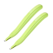 Uxcell Magnetic Staplers Puller Office Home Staple Remover Tools, Green 2 Pack