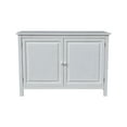 thumbnail image 4 of International Concepts 34" High Solid Wood Hall Storage Cabinet Cupboard, 4 of 11