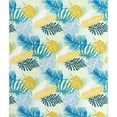 thumbnail image 2 of Unique Loom Outdoor Botanical Collection Area Rug - Limahuli (10'  x 12' Rectangle Multi/Blue), 2 of 7