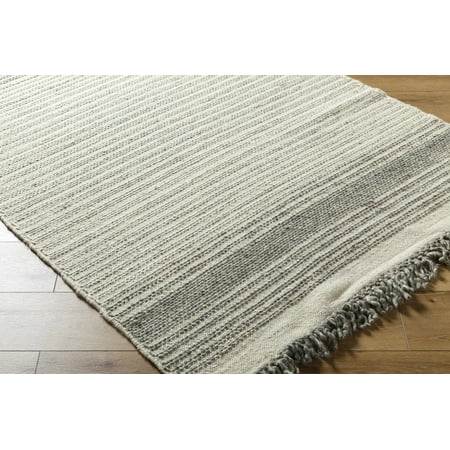 Hauteloom Uritu Wool Living Room, Bedroom Area Rug - Traditional, Transitional - Ash, Light Silver, Sage - 2' x 3'
