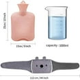 thumbnail image 3 of Hot Water Bottle with Waist Cover,Hot Water Bag for Pain Relief, Neck and Shoulders, Feet Warmer, Menstrual Cramps, Back,Hand,Waist Warm,Hot and Cold Therapy, 3 of 6