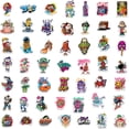 thumbnail image 3 of 50 pegatinas estilo graffiti callejero para botellas de agua, vasos, equipaje, monopatín, parachoques, álbum de recortes, pegatina de regalo para niños, adolescentes y adultos, 3 of 5