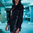 thumbnail image 2 of Txlixc Chaqueta de cremallera para mujer Txlixc moda, 2 of 8