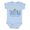 AE-Light Blue, variant on Peace Light Hanukkah Boys or Girls Baby Bodysuit
