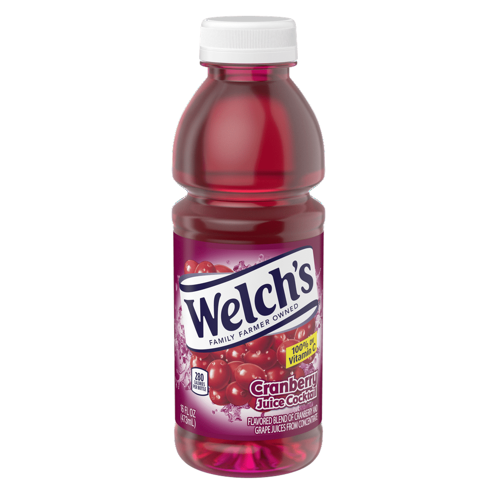 Welch's Juice PET Bottles Cranberry Cocktail 16 fl. oz. (12 count