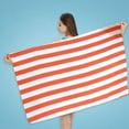 thumbnail image 5 of SPOORYYO Striped Microfiber Beach Towel: Quick-drying, Highly Absorbent, and Soft for Bath, Pool, and Travel, 5 of 7