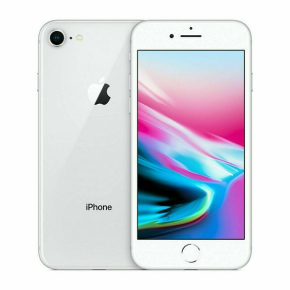 Pre-Owned Apple iPhone 8 - Carrier Unlocked - 128 GB Silver (Good)