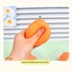 thumbnail image 5 of Juguetes para la piscina, juguetes para bebés, juguetes para niños pequeños, juguetes antiestrés de rebote lento, juguete para aliviar el estrés "Pellizco de naranja de payaso", juguete para desahogar, 5 of 8