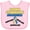 AD-Pink, variant on Inktastic Down Syndrome Awareness Support, Educate, Advocate Boys or Girls Baby Bib