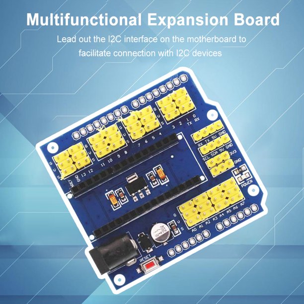 Placa De Expansión Multipropósito Placa de expansión multiusos NANO, placa de expansión de interfaz de fuente de alimentación de E/S CC