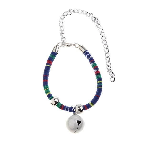 Collar de Gato del Animal Doméstico Accesorios Mascota Fácil de utilizar Elegante Azul