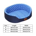 thumbnail image 1 of Pet Bed Double Sided Dog House High Fence Anti Slip Bottom Pet Cushion for Small To Large Dogs Cat Sleeping Bed Cama Para Perros ShopWise Round, 1 of 11