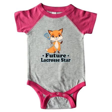 

Inktastic Future Lacrosse Star Outfit Gift Baby Boy or Baby Girl Bodysuit