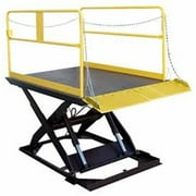 Vestil WL-100-5-68 Prem Truck Scissor Dock Lift, 6 x 8 ft. - 5000 lbs