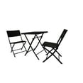 thumbnail image 2 of Saint Birch Contemporary 3-Piece Black Patio Set, 2 of 7