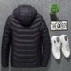 thumbnail image 3 of Chaqueta calefactable para esquiar, impermeable y aislante, carga USB, diseño elegante, ideal para climas fríos, calefacción eléctrica, actividades al aire libre, tejido resistente,, 3 of 7