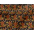 thumbnail image 4 of oneOone Viscose Jersey Fabric Spiral & Floral Block Decor Fabric Printed BTY 60 Inch Wide, 4 of 4