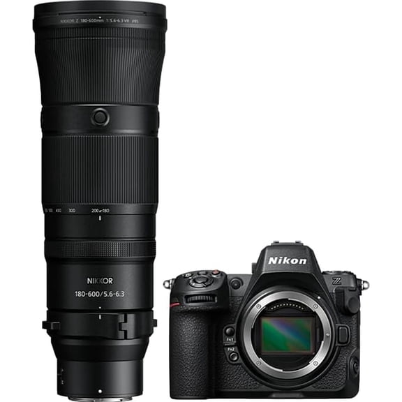 Nikon Z8 Full Frame FX Hybrid Mirrorless Camera 180-600mm Lens Kit