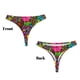 thumbnail image 3 of Fotbe Butterfly Garden Tanga Sin Costuras para Mujer con Estampado – Panties Invisibles, Transpirables y Cómodos para Uso Diario-XX-Large, 3 of 6