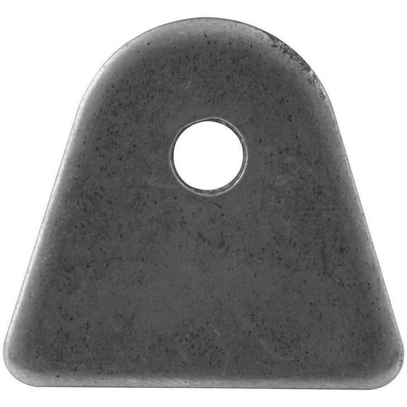 1/8in Flat Tabs 4pk 1/4in Hole