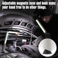 thumbnail image 7 of MXLEGNT COB Work Light: Rechargeable 500 Lumens Camping Light Portable Flashlight Magnetic Handheld Worklight Car Inspection Lamp with Hook for Car Repair Machine Emergency, 7 of 7