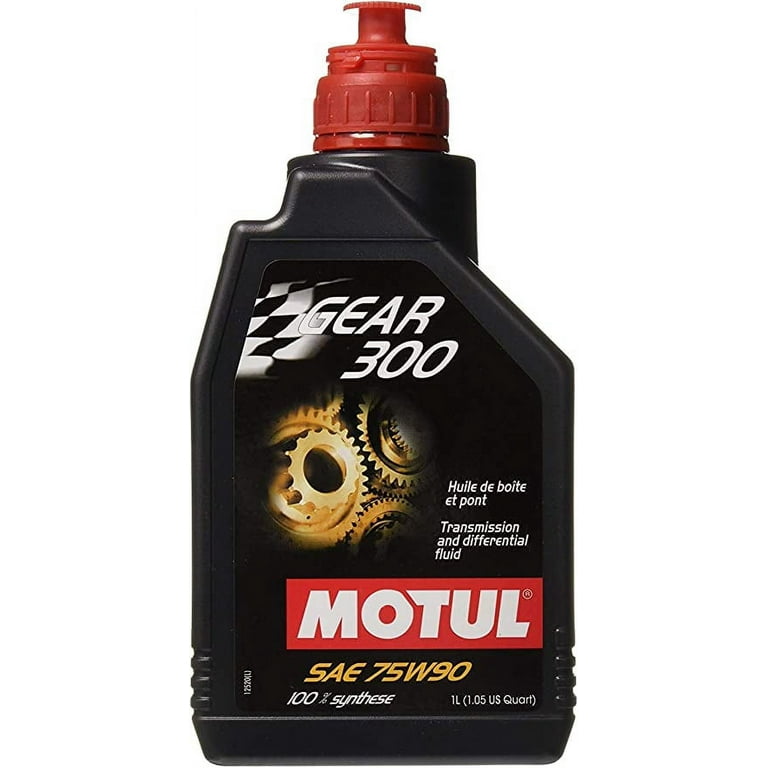 Motul Gear 300 75W-90 SynTransmission Fluid Oil - 4 pack. (4