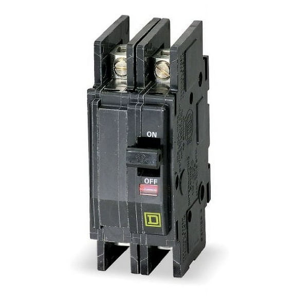 Square D Circuit Breaker,25A,120/240V,2P QOU225