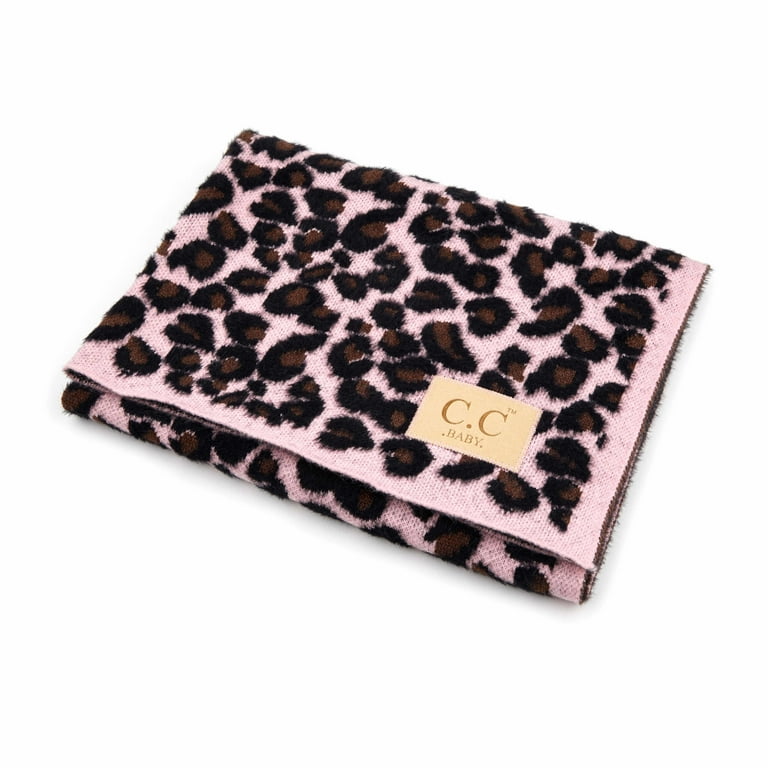 CC Baby Leopard Blanket for Stroller Car Seat Newborn to 12 Months