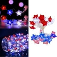 thumbnail image 2 of Uinagy American Flag Copper Wire Lights, 2 of 6