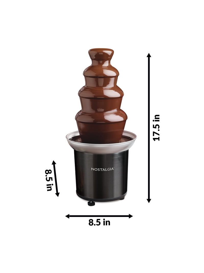 Nostalgia Classic 4-Tier 2-Pound Capacity Chocolate Fountain