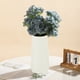 thumbnail image 5 of Jarrón decorativo de plástico de porcelana para decoración del hogar y arreglos florales, 5 of 6