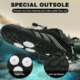 thumbnail image 3 of Chaussures d'Eau pour Hommes et Femmes Séchage Rapide Chaussettes Pieds Nus à Enfiler Espadrilles Adaptées pour Natation, Surf, Randonnée en Rivière et Plage, 3 of 8