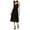 Black - deepblack, variant on Maison Jules Womens Smocked Fit & Flare Dress
