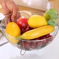 thumbnail image 4 of Toystoory Cesta de frutas de acero inoxidable Colador de verduras Escurridor Tazón de malla de metal Herramienta de drenaje de cocina Cocina y Comedor Toystoory HA3805-00B, 4 of 6