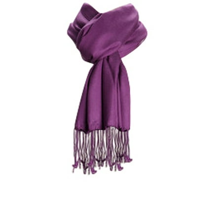 Amtal Large Pashmina Soft Scarf Cashmere Shawl Wrap Stole in 40+ Solid (Best Cashmere Scarves 2019)